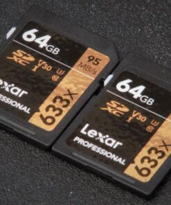 Lexar Professional 633x 64GB SDXC UHS-I Cards, Up To 95MB/s Read, for Mid-Range DSLR, HD Camcorder, 3D Cameras, LSD64GCB1NL633 (Product Label May Vary) Single 25 617admeAu L