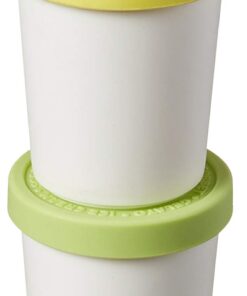 Alternative view of Tovolo Sweet Treat, 6 oz. Mini Tubs Set of 4, Tight-Fitting Silicone Lid, Easy Stacking Reusable Ice Cream Container, 6-Ounces, Assorted MINI Sweet Treat Tubs Set of 4