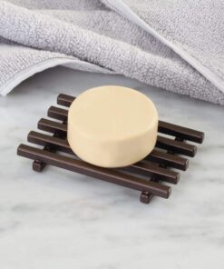 iDesign Steel Self-Draining Kitchen and Bathroom Bar Soap Holder, The Kyoto Collection - 4.25" x 3" x 0.5", Bronze 12 617bQUFOhL
