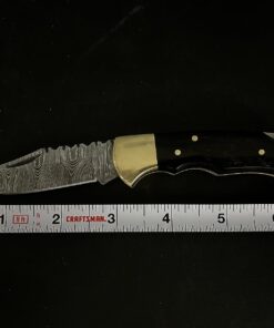 Best.Buy.Damascus1 Pocket knife Buffalo Horn Damascus knife, Pocket Knife For Men, 4pcs Knife Set, Folding Knife, With knife Sharpeners, Premium Quality gifts for men Black 35 617cwbvVxbL