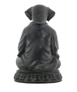 Alternative view of Pacific Trading Relaxing Meditating Dog Decorative Tabletop Figurine, 6 inch