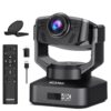 Zoom Certified, NexiGo N990 (Gen 2) 4K PTZ Webcam, Video Conference Camera System with 5X Digital Zoom, Sony_Starvis Sensor, Position Preset, Dual Stereo Mics, 3.5mm Audio Jacks for External Mics PTZ Webcam 4K 69 617fH1hqBpL