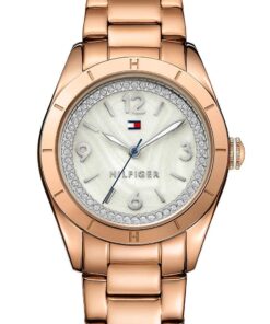 Tommy Hilfiger Women's 1781553 Casual Sport Analog Display Quartz Rose Gold Watch 5 617hRuTIeL