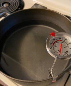 Candy Thermometer Deep Fry/Jam/Sugar/Syrup/Jelly Thermometer with Stainless Steel Large 2" Dial & 9" Accurate Sensitive Long Probe Oil Thermometer Cooking Thermometer Candy DeepFry Thermometer-9 Inch Probe 31 617hZ2l0oSL