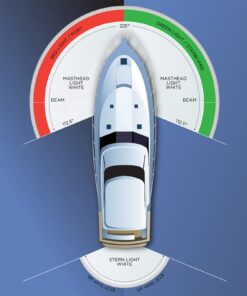 Acelane Boat LED Navigation Lights, Marine Red and Green Sidelights Sailing Signal Lights Bow Lights Stainless Steel 12V IP65 Waterproof for Boating Fishing Yacht, Pontoons, Chandlery Boat, Skeeter Boat Light 02 15 617i r3hD L