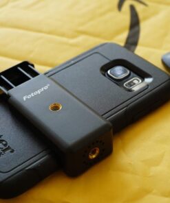 Tripod for iPhone, Fotopro Flexible Camera Tripod with Remote for iPhone 12 XS,Samsung, Waterproof and Anti-Crack Phone Tripod Stand for GoPro, Portable Travel Tripod for Live Streaming Vlogging Video Black and red 69 617iiJnxL0L