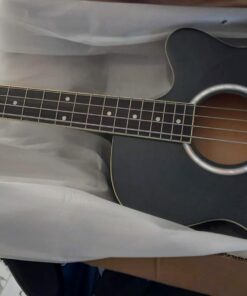 Best Choice Products Acoustic Electric Bass Guitar - Full Size, 4 String, Fretted Bass Guitar - Black 32 617jOLA7j3L