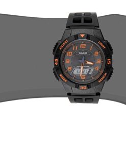 Casio Men's AQS800W Slim Solar Multi-Function Ana-Digi Sport Watch Black 29 617kXRLKdwL