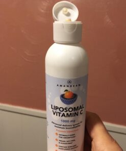 AMANDEAN Liposomal Vitamin C 1000mg. Liquid VIT C Supplement. Immune Support, Skin Health, Collagen Production. Fast Absorbing Antioxidant Delivery. Quali®-C, Soy-Free, Vegan, Non-GMO. 22 617lt7LycHL