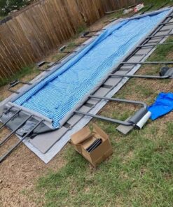 INTEX 26355EH Ultra XTR Deluxe Rectangular Above Ground Swimming Pool Set: 18ft x 9ft x 52in – Includes 1500 GPH Sand Filter Pump – SuperTough Puncture & Rust Resistant – Easy to Assemble with Sand Filter Pump 38 617onJ9ghL