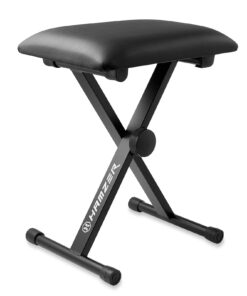 Hamzer 61-Key Portable Electronic Keyboard Piano with Stand, Stool, Headphones, Microphone & Sticker Sheet 39 617pdfaNucL