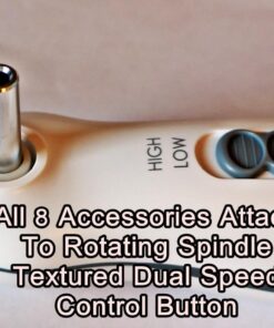 Pure Enrichment® PurePedi Deluxe 10-Piece at-Home Professional Manicure and Pedicure Electric Nail File Kit - Cordless Electric Nail Drill and Callus Remover Tool with Protective Cap 35 617qKw3KfNL