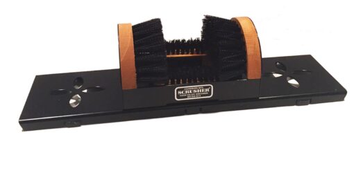 Scrusher - Premium Footwear Scraper with Stand: Perfect for Porch Boot Brush Cleaning, Suitable for All Shoe and Boot Type - Made in USA