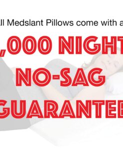 Acid Reflux Wedge Pillow. USA Made With Memory Foam Overlay And Removable Microfiber Cover "BIG" By Medslant. 31x28x7 Recommended Size For GERD & Other Sleep Issues. 1 Business Day Ship No Restock Fee 19 617rsJ2icTL