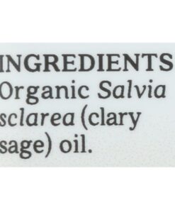 Aura Cacia 100% Pure Clary Sage Essential Oil | Certified Organic, GC/MS Tested for Purity | 7.4 ml (0.25 fl. oz.) | Salvia sclarea 0.25 Fl Oz (Pack of 1) 3 617tZ6ez4sS