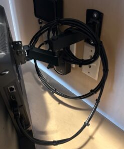 Pipishell Full Motion TV Wall Mount Brackets Swivel Tilts Articulating Extension Fits Max VESA 100x100mm, Corner TV Mount for 13-32 Inches LED LCD Flat Curved Screen TVs Monitors, Single Stud 37 617vrb1nrtL