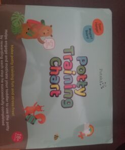 Putska Animal Potty Training Chart for Toddlers Boys & Girls - Potty training stickers for girls potty training toilet and boys. A sticker chart for kids potty training rewards. Toddlers Potty chart 41 617wLPMKjLL 1