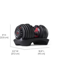 Bowflex SelectTech 552 Adjustable Dumbbells Bowflex ST 552 Dumbbell (pair) 25 617ynRzdwlL