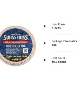 GMT1252 - Milk Chocolate Hot Cocoa K-Cups 16 Count (Pack of 1) 5 617zisIx6UL
