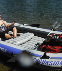 Intex Excursion 5 Person Boat Set 49 617zomP7wDL