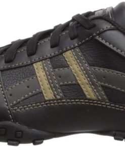 Skechers Men's Citywalk Malton Oxford Sneaker 10 Black 26 618 Bw0DMNL