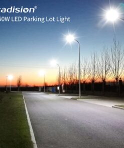 kadision (2 Pack) 150W LED Parking Lot Light with Dusk to Dawn Photocell, Dimmable Shoebox Lights with Slip Fitter, 130LM/W 5000K Daylight 100-277V, 75W/100W/150W Power Tunable, ETL Listed 2 Pack 13 618 V1qGleL