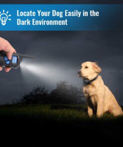 Petrainer Training Collar for Dogs - Waterproof Rechargeable Dog Training E-Collar with 3 Safe Correction Remote Training Modes, Static, Vibration, Beep for Dogs Small, Medium, Large 31 618 nFIyzQL