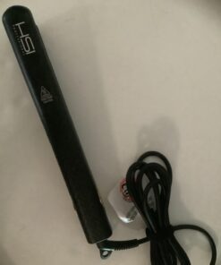 HSI Professional Ceramic Tourmaline Ionic Flat Iron Hair Straightener with Glove, Pouch and Travel Size Argan Oil Leave in Hair Treatment 65 6183KtGL9VL