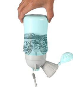 ONEDONE Portable Potty Baby Child Potty Urinal Emergency Toilet for Camping Car Travel and Kid Potty Pee Training (Blue) Boy-Blue 14 6183lmVLA0L