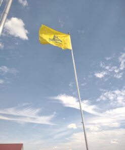 Anley Fly Breeze 3x5 Foot Don't Tread On Me Flag - Vivid Color and Fade proof - Canvas Header and Double Stitched - Flags Polyester with Brass Grommets 3 X 5 Ft Polyester - 3 x 5Ft 26 6184x03GmpL