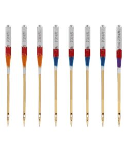 SINGER 04808 Titanium Universal Regular Point Machine Needles Woven Fabric, Assorted Sizes, 10-Count 80/11, 90/14, 100/16 10.0 16 6185PJuKthL