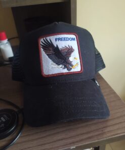 Goorin Bros. Trucker Hat Men - Mesh Baseball SnapBack Cap - The Farm One Size Navy (Wolf) 29 6186Mba0ImL