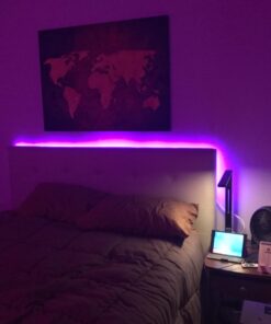 Vansky Led Strip Lights, Bias Lighting for 40-60 inch TV 6.6ft RGB USB Powered LED Light Strip with Remote,TV Backlight Kit for Flat Screen TV,PC 54 61879h5sWoL