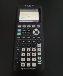 Texas Instruments TI-84 Plus CE Color Graphing Calculator, Black 7.5 Inch Single Pack 44 6189USJ8MAL