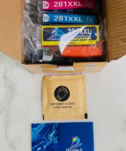 280 281 280XXL 281XXL Ink Cartridges Compatible for Canon 280 281 PGI-280XXL CLI-281XXL for Canon PIXMA TR7520 TR8520 TS8220 TS9120 TS8120 TS6120 TS6220 TS9520 TS9521C TS702 (PGBK, BK, C, M, Y) 22 618AtWa PL