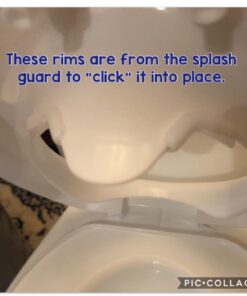 Summer Infant My Size Potty, White - Realistic Potty Training Toilet Looks and Feels Like an Adult Toilet - Easy to Empty and Clean 77 618Bypwp4XL