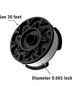X Home AF-100 Weed Eater String Compatible with Black Decker String Trimmers, 6 Spools & 1 Cap 22 618EPaKShEL 1