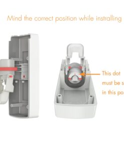 iLifeTech Hands Free Toothpaste Dispenser, Bathroom Toothbrush Holder, Automatic Toothpaste Squeezer and Holder Set (5 Brush Holder), White 25 618GqZD1IPL