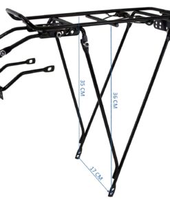 Ventura Economical Bolt-On Bicycle Carrier Rack, Adjustable Fit for 26"/28"/700c, Steel , Black 33 618J1dwyBlL