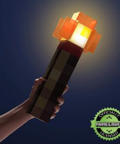 Minecraft Toys Redstone Torch 12.6 Inch LED Lamp | USB Rechargeable For Nightlight, Costume Cosplay, Roleplay 19 618KHgvl5zL