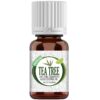 Healing Solutions 10ml Oils - Tea Tree Essential Oil - 0.33 Fluid Ounces 0.33 Fl Oz (Pack of 1)