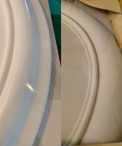 Alternative view of Westinghouse Lighting 7773200 16-Inch Smooth White Finish Ceiling Medallion 16 Inch