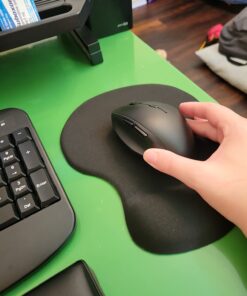 Wireless Keyboard Mouse Combo, EDJO 2.4G Full-Sized Large Wireless Keyboard with Comfortable Palm Rest and Optical Wireless Mouse for Windows, Mac OS PC/Desktops/Computer/Laptops 30 618MkEPNXlL