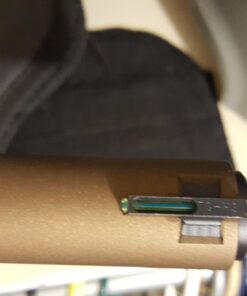 TRUGLO TFO Tritium & Fiber-Optic Handgun Sight | Durable Compact High-Visible Front & Rear Night Sight Set, Compatible with 1911 Handguns Green Front / Green Rear 1911 .260/.450 30 618MkQSR9bL