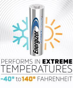 Energizer AA Batteries, Ultimate Double A Battery Lithium, 12 Count 12 Count (Pack of 1) 34 618NbNP5RwL