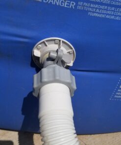 Intex 29061E Type B Pool Clamp on Fittings Converter Pool Accessory, Gray 27 618Ndw1LyKL