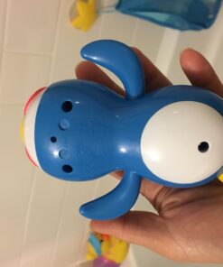 Munchkin® Wind Up Swimming Penguin Baby and Toddler Bath Toy, Blue 31 618NnOSG4kL