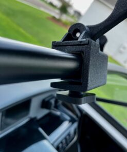 Alternative view of CIPA 02000 COMP Universal 7" x 14" Marine Mirror, Black