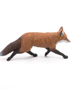 Papo -hand-painted - figurine -Wild animal kingdom - Fox -53020 -Collectible - For Children - Suitable for Boys and Girls- From 3 years old 9 618OOskW9UL