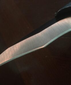 Dark Twin Blade Knife - Double Edge Folding Pocket with clip, 11" Stainless Steel Two Sharp Cut (Black) Black 71 618Pr0WI HL